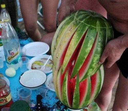 吃瓜叉切瓜挖肉器  第2张